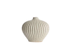 Lorito Textured Cream Vase