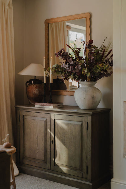 Darcy Antique White Vase