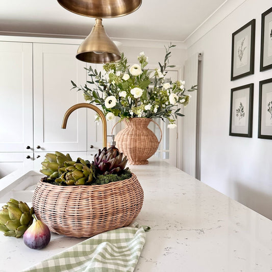 Faux Purple Artichoke | Set of Three