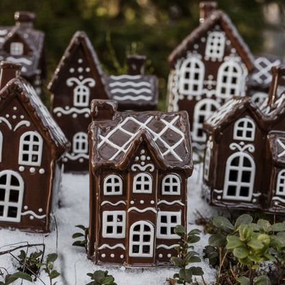No. 1 Gingerbread Street ceramic Christmas house