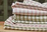 Gingham Tablecloth - Plaster Pink