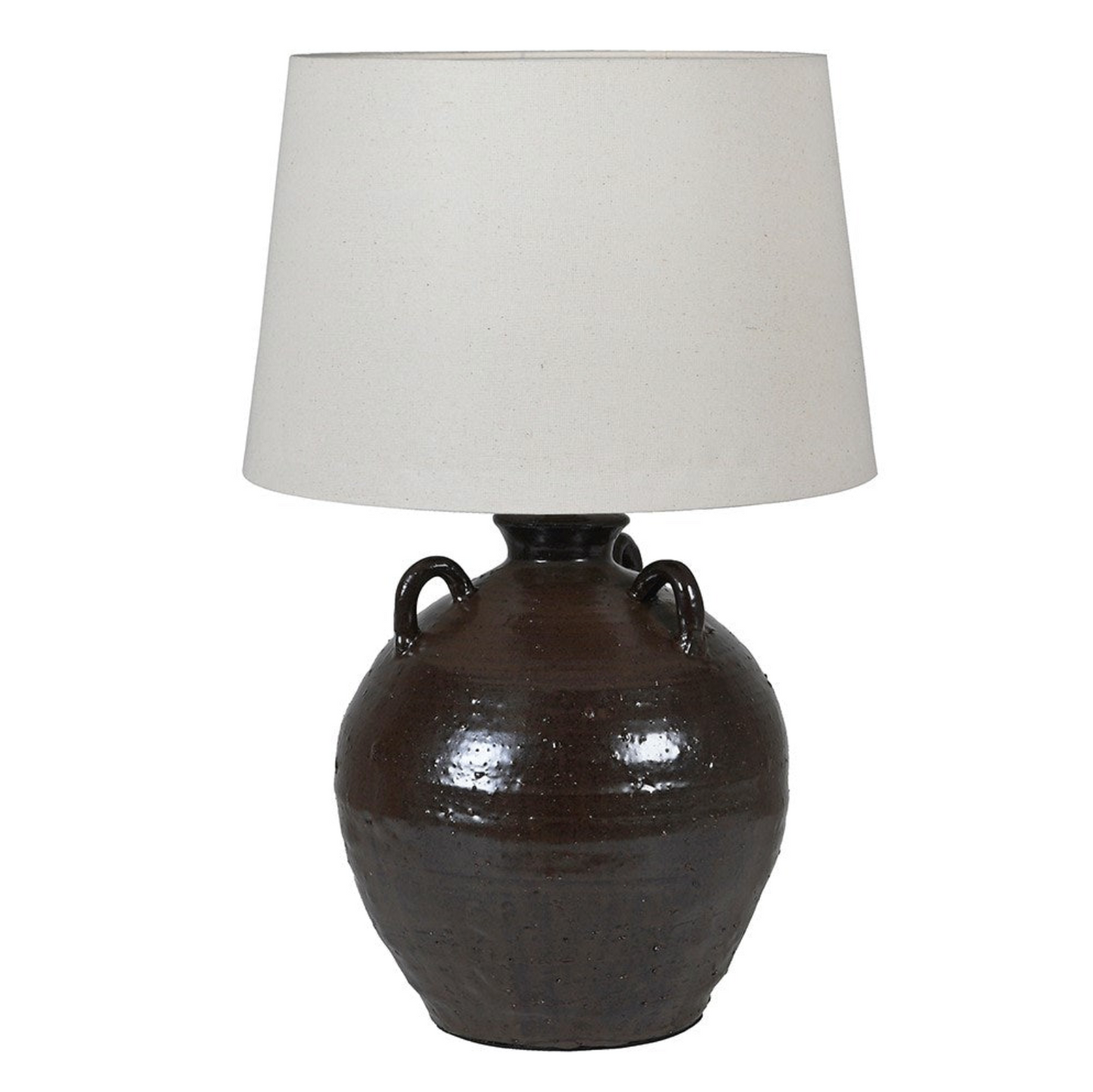 Lamp with an urn-shaped base