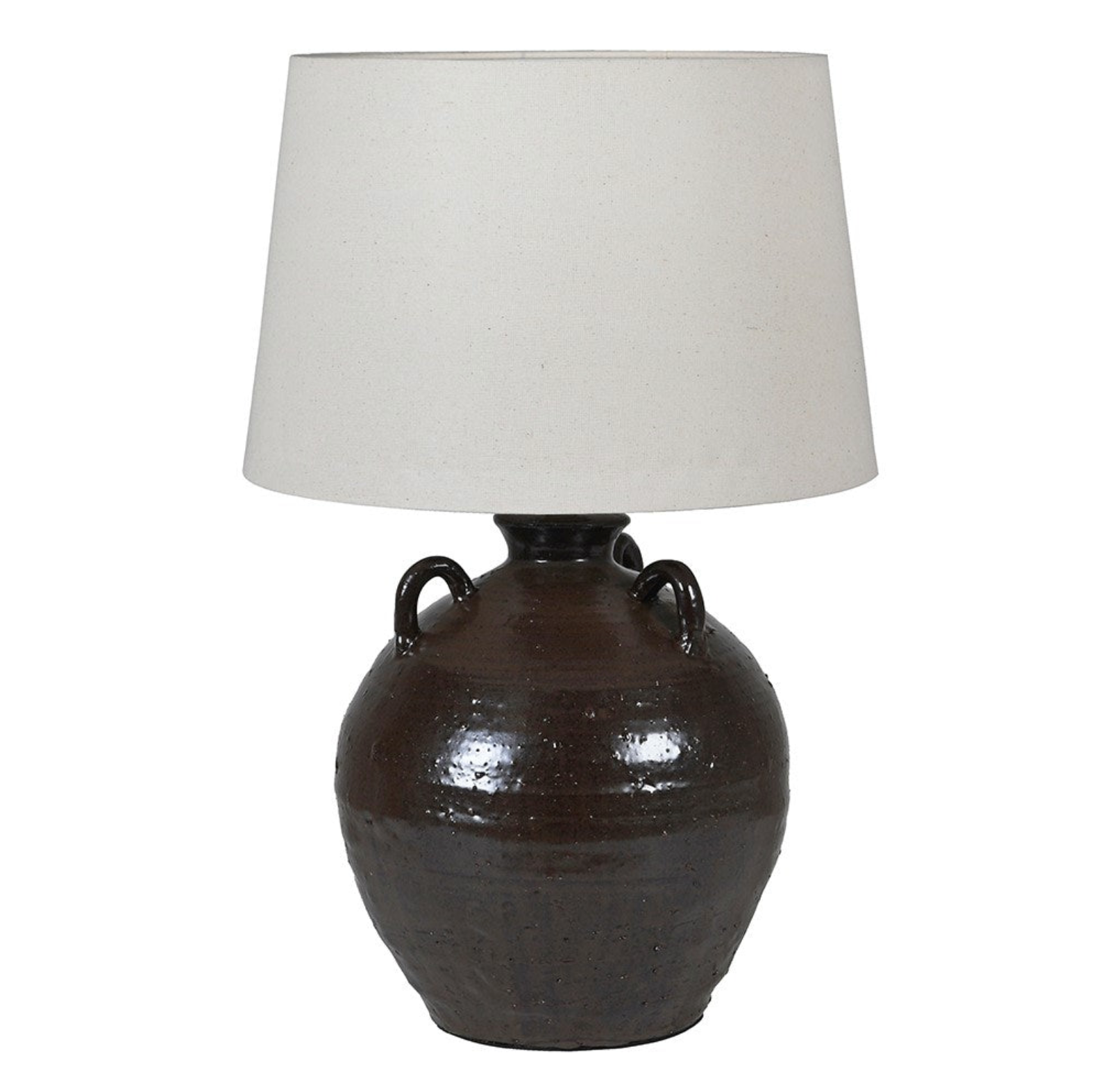 Lamp with an urn-shaped base