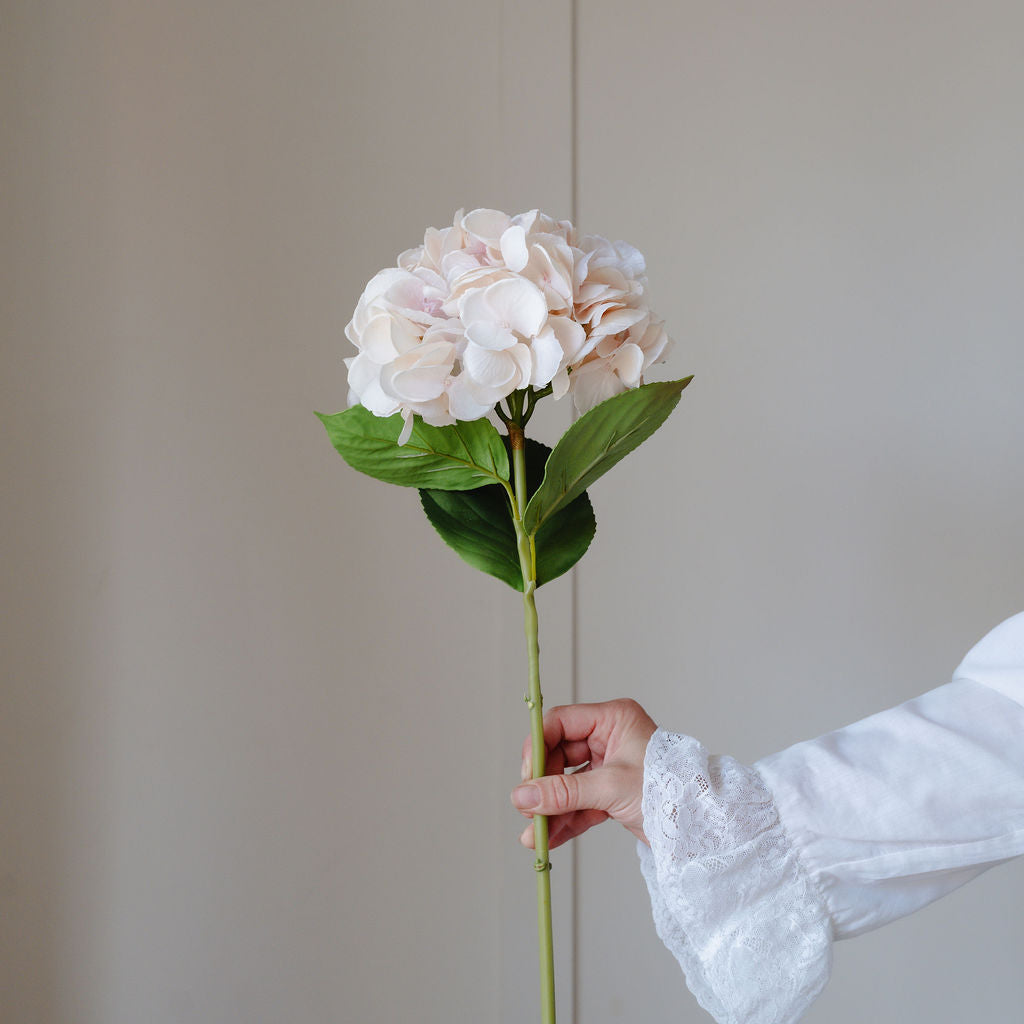 Blush Hydrangea and Eucalyptus Bouquet