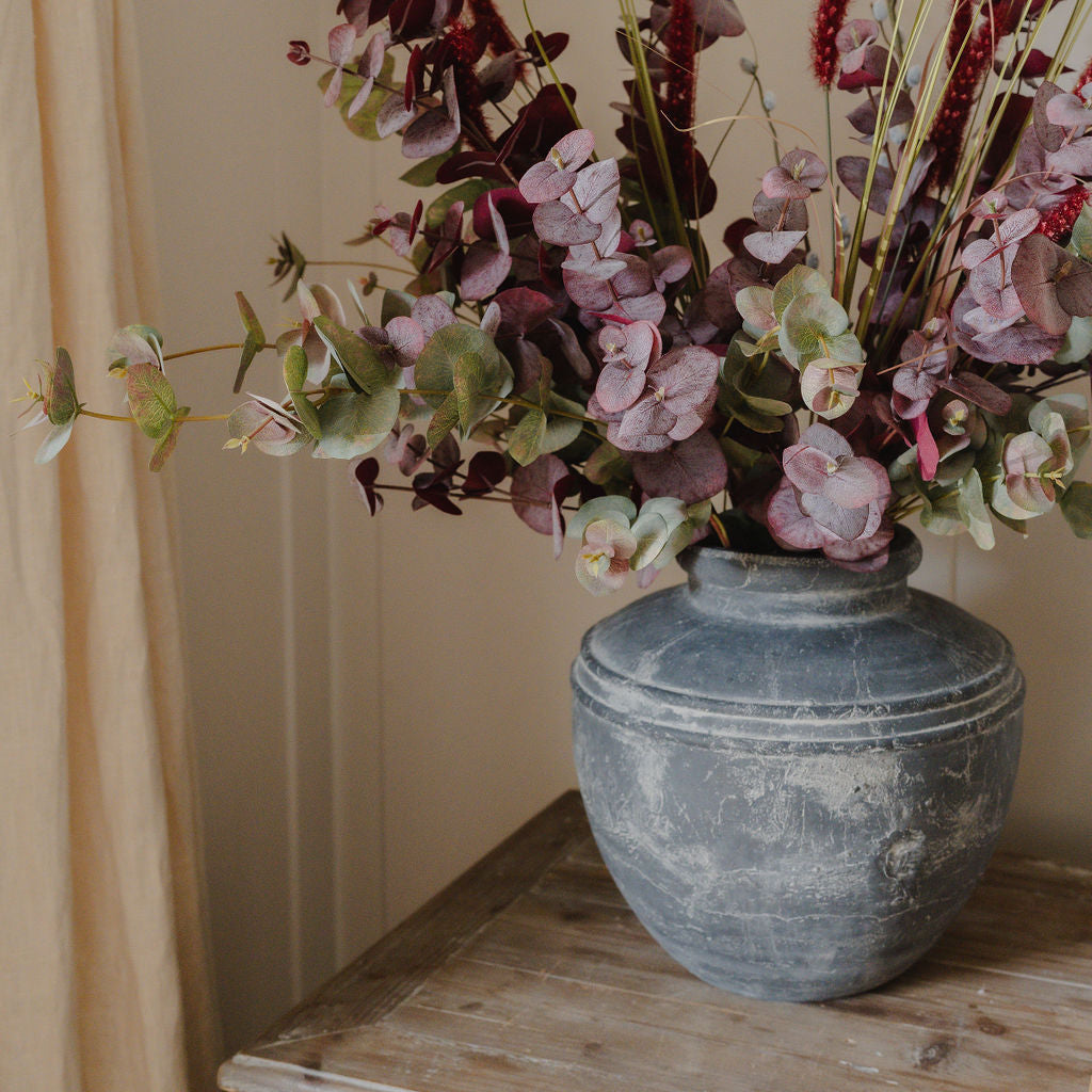 Athena Rustic Grey Roman Style Water Pot