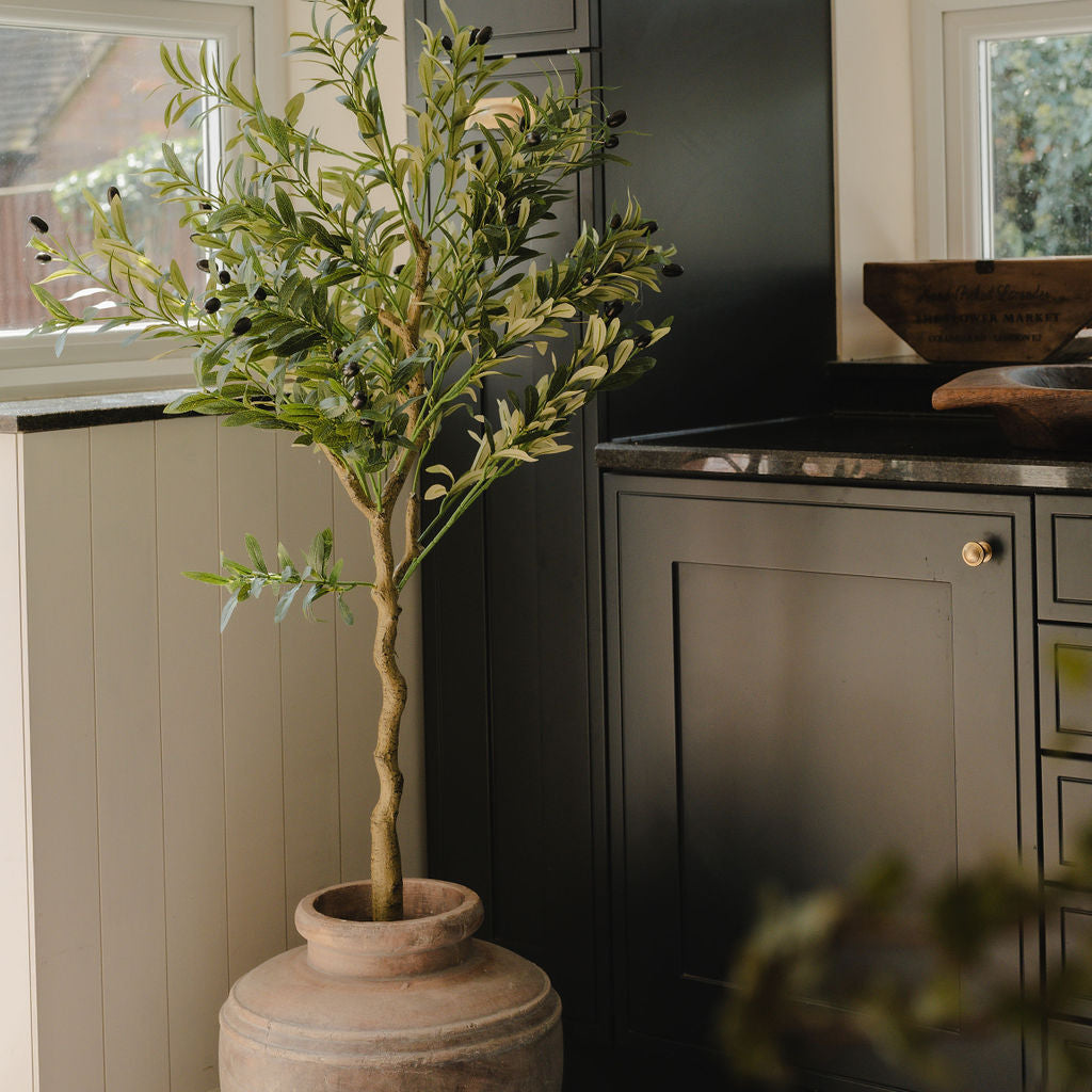 Medium Faux Olive Tree