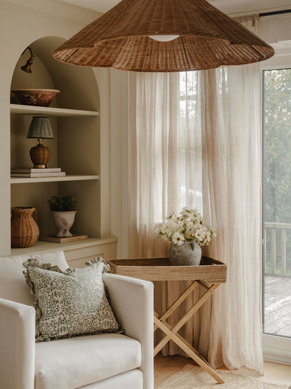Rustic Beige Terracotta Vase