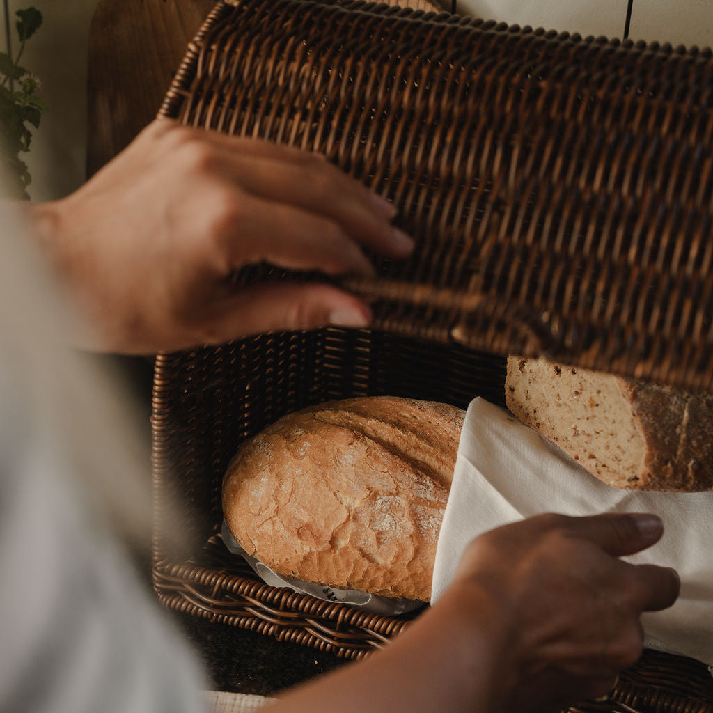Ashford Faux Rattan Bread Basket