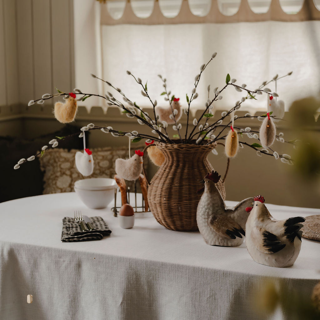 Create the Look - Woven Vase Easter Arrangement